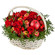 gift basket with strawberry. Munich