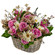 floral arrangement in a basket. Munich